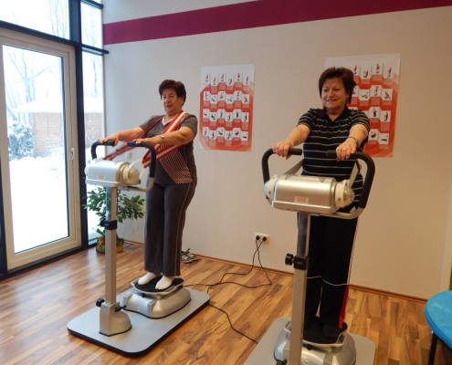 Foto Damen im Zirkel-Training des Fitness-Studio Ladyfit in Edling