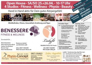 Benessere und Ladyfit OPEN HOUSE